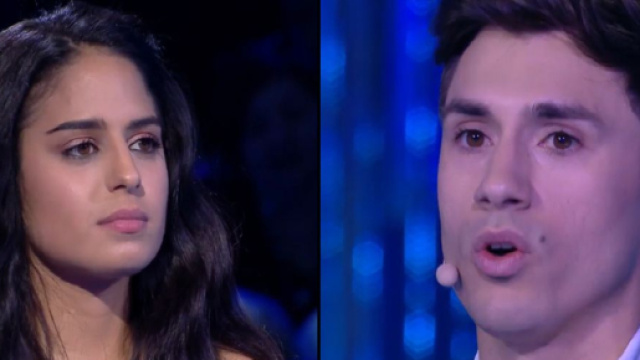 Perla Vatiero e Mirko Brunetti &ndash; Screenshot &copy; Canale 5.