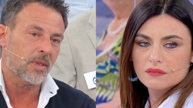 Guido Ricci e Gloria Nicoletti (screenshot &copy; Canale 5).