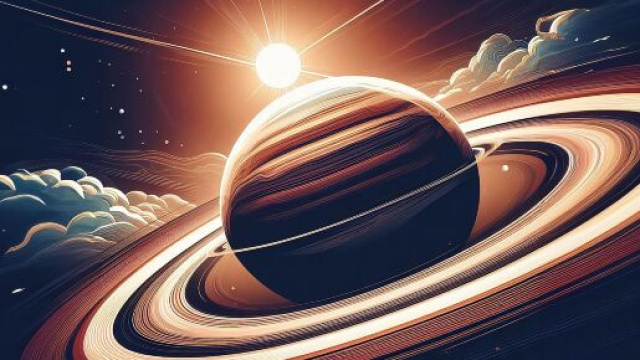 Saturno, sesto pianeta del Sistema Solare &copy; Pixabay.