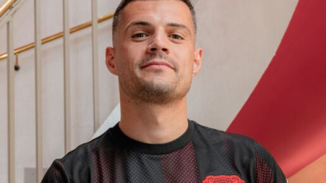 Granit Xhaka, centrocampista del Bayer Leverkusen. Foto &copy; Bayer Leverkusen