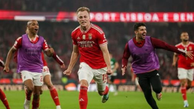 Tengstedt, attaccante del Benfica &copy; Instagram