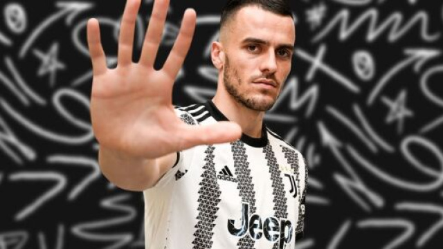 Filip Kostic, esterno della Juventus. Foto &copy; Juventus