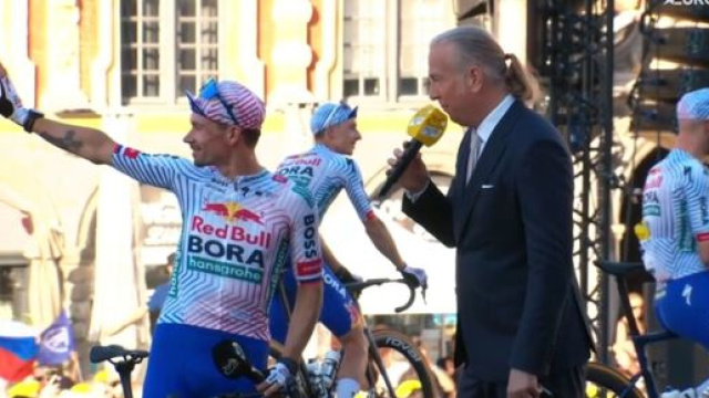 Primož Roglič &ndash; screenshot &copy; Eurosport.