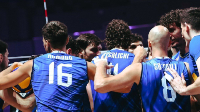 Nazionale italiana di pallavolo &copy; Pagina Facebook ufficiale della Federazione Italiana Pallavolo