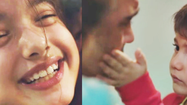 Nisan e Doruk abbracciano Sarp &copy; La forza di una donna