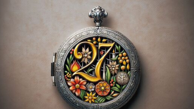 Numero 27 della Smorfia napoletana, pitale per i Gemelli. &copy; Immagine creata con Dall-E