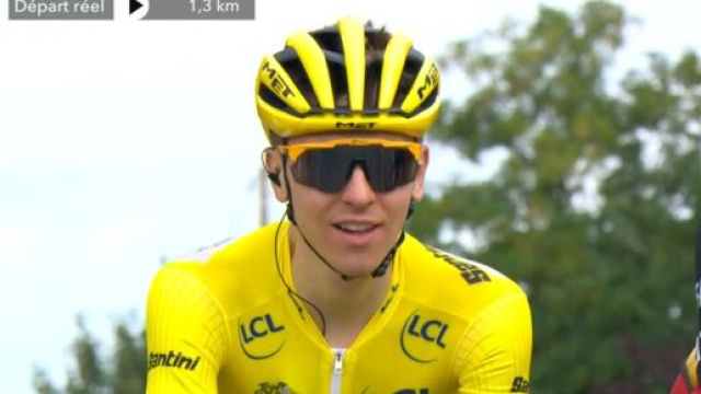 Tadej Pogacar - &copy; Screenshot Eurosport