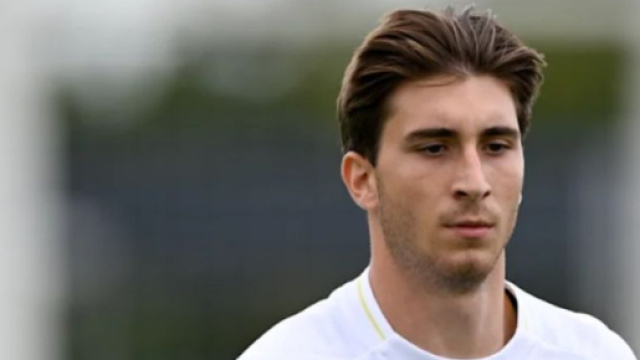 Fabio Miretti in allenamento &copy; Juventus FC