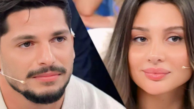 Gianmarco Steri e Cristina Ferrara &copy; Canale 5