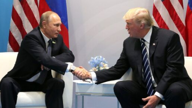 Trump e Putin &copy; wikimediacommons