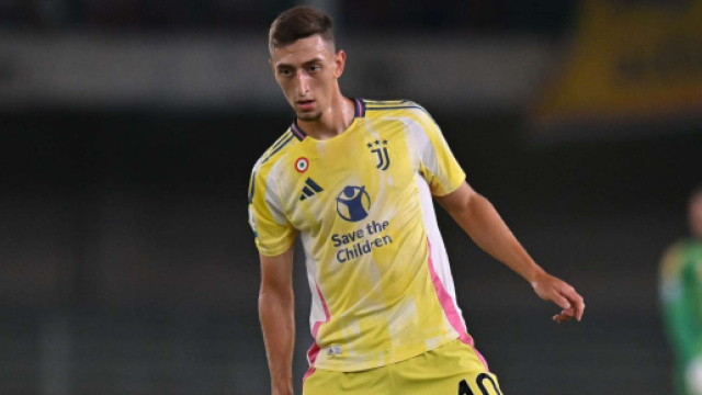 Jonas Rouhi in azione con la maglia della Juventus &copy; Instagram