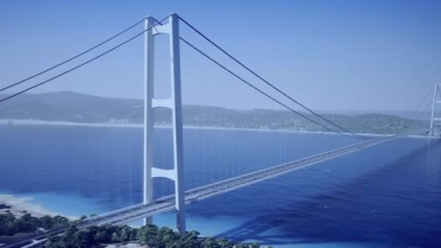 Ponte sullo Stretto di Messina &copy; Webuild Group