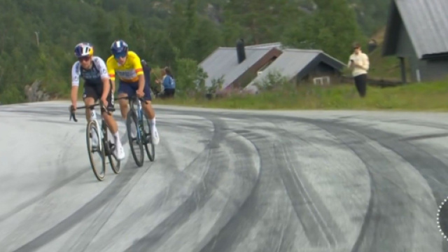 Tom Pidcock all'arctic Race of Norway - &copy; Screenshot Eurosport