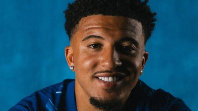 Jadon Sancho, esterno del Manchester United. Foto &copy; X/Sancho