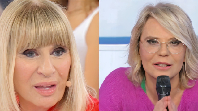 Gemma Galgani e Maria De Filippi &ndash; screenshot &copy; Canale 5.