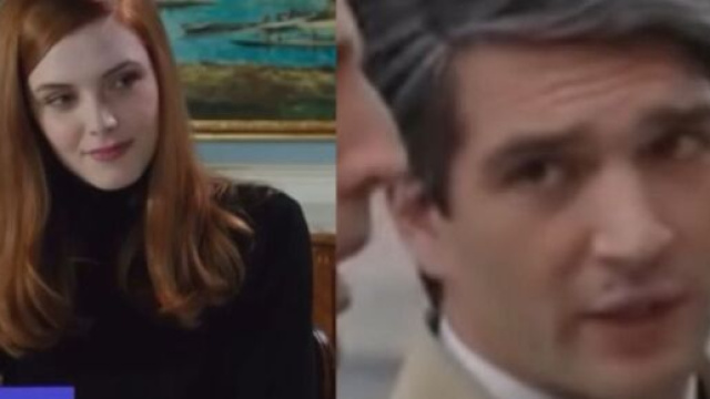 In foto Odile e Roberto ne Il Paradiso delle signore &copy; Rai.