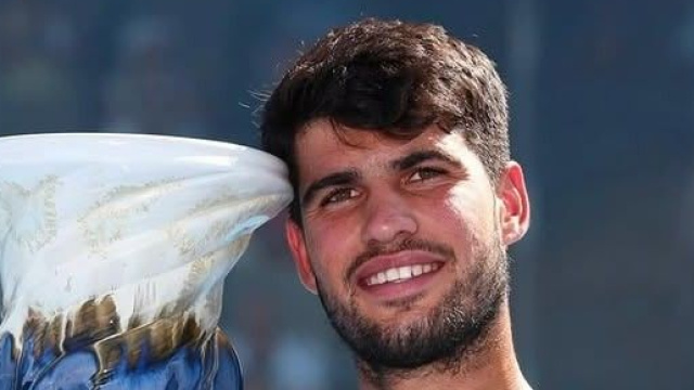 Carlos Alcaraz vince il torneo 2025 di Cincinnati &copy;@carlitosalcarazz