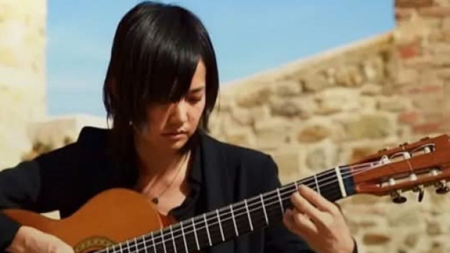 Mayumi Ueda chitarrista classica giapponese (per sua gentile concessione)