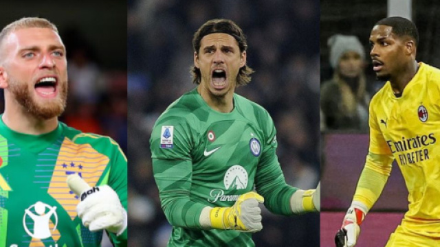Di Gregorio, Sommer e Maignan &copy; Profilo X dei tre calciatori