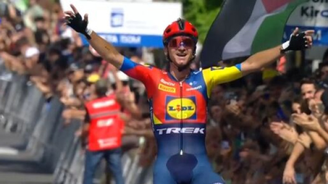 Giulio Ciccone &ndash; &copy; Screenshot da Eurosport.