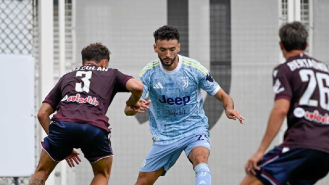 Joao Mario in campo contro la Reggiana &copy; Juventus FC