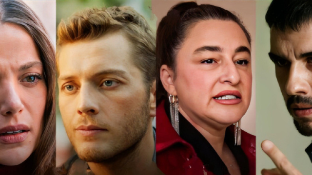 Sevilay, Cihan, Hikmet e Nuh &ndash; screenshot &copy; La notte nel cuore.