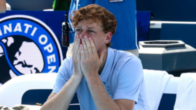 Jannik Sinner durante la finale di Cincinnati &copy; Jannik Sinner/Instagram.