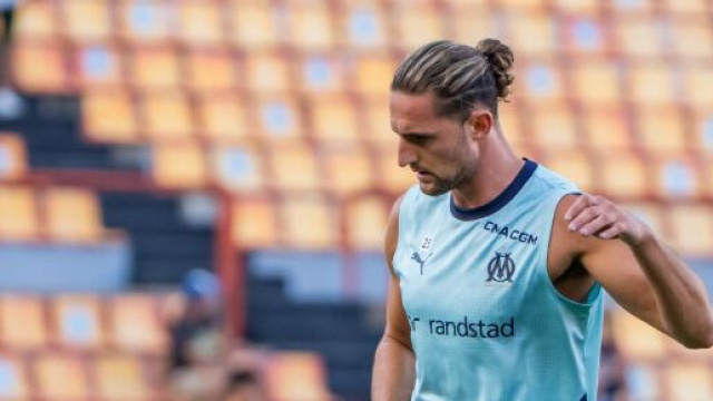 Adrien Rabiot, centrocampista del Marsiglia. Foto &copy; Marsiglia