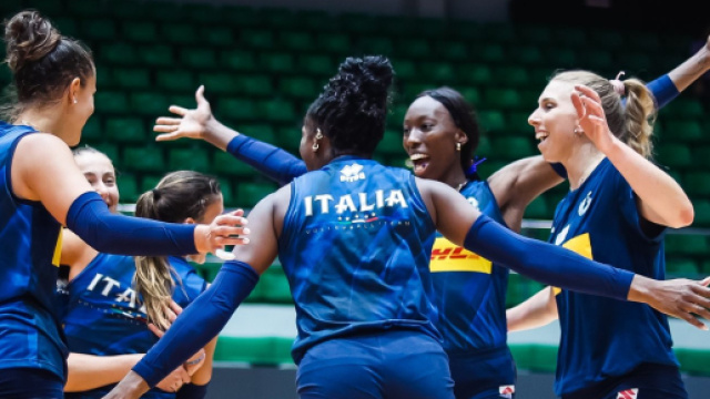 Nazionale italiana di pallavolo &copy; Pagina Facebook ufficiale della Federazione Italiana Pallavolo