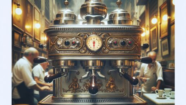 Numero 42 della Smorfia napoletana, 'o ccaf&egrave;, legato al segno dell'Ariete. &copy; Immagine creata con Dall-E