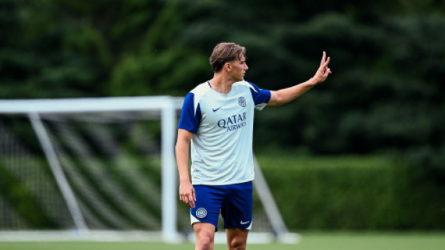 Pio Esposito, attaccante dell'Inter. Foto &copy; Inter