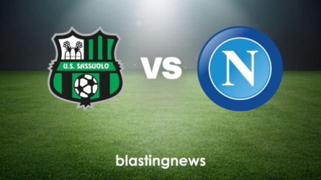 Sassuolo-Napoli, la sfida in programma sabato alle 18:30. &copy; Stemmi delle squadre da Wikipedia