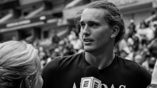 Alexander Zverev si prepara agli US Open &copy;@alexzverev123
