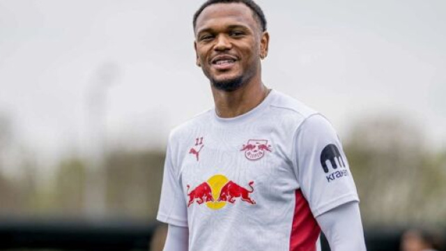 Lois Openda, attaccante del Lipsia. Foto &copy; Lipsia