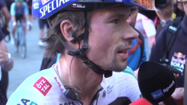 Primož Roglič &ndash; &copy; Screenshot Eurosport.