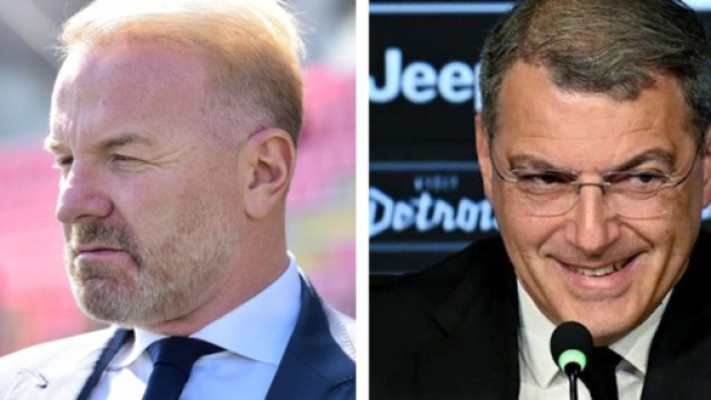 Igli Tare, direttore sportivo del Milan. Foto &copy; Serie A. Damien Comolli, dg della Juventus. Foto &copy; Juventus