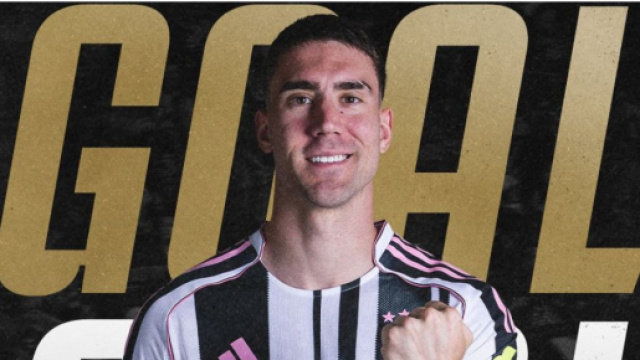 Dusan Vlahovic, attaccante della Juventus. Foto &copy; Juventus FC