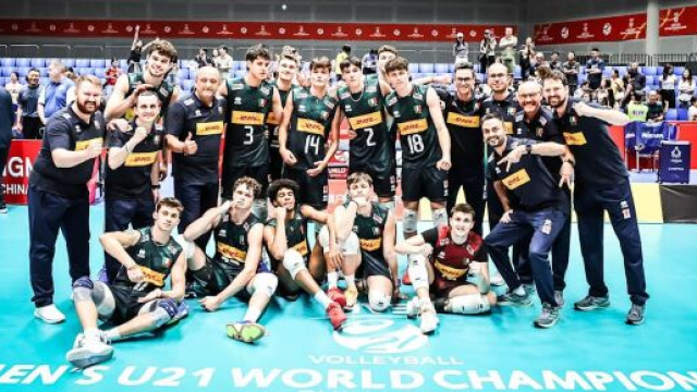 Nazionale italiana di pallavolo &copy; Federazione Italiana Pallavolo / Pagina Facebook ufficiale.