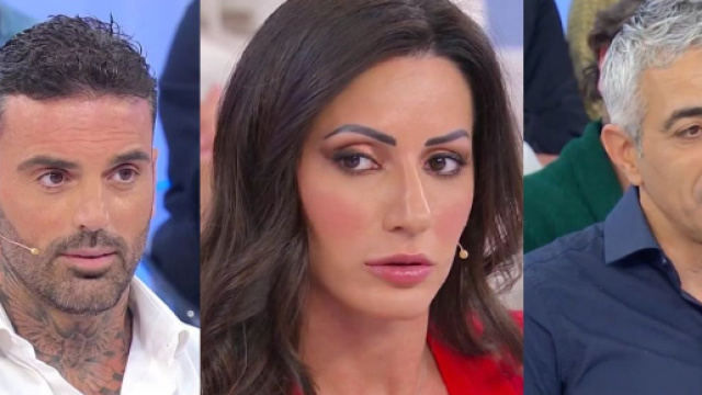 Mario Cusitore, Margherita Aiello e Giuseppe Molonia &copy; Canale 5.