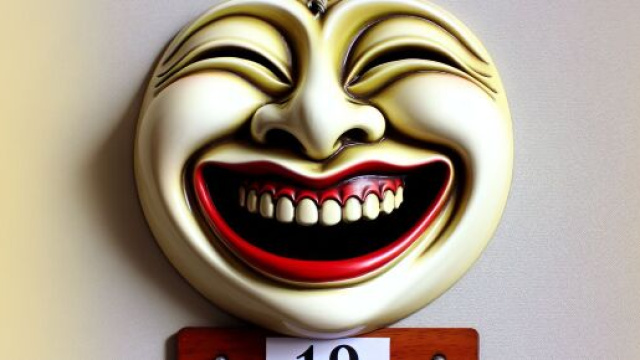 Numero 19 della Smorfia napoletana, 'a resata per la Bilancia. &copy; Immagine creata con Dall-E