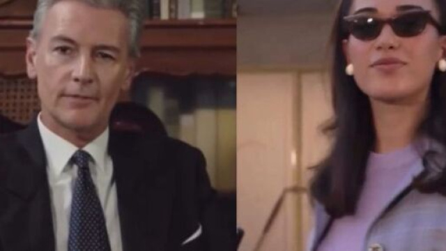 In foto Umberto e Rosa &copy; Rai 1