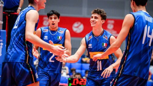 Nazionale italiana di pallavolo &copy; Pagina Facebook ufficiale della Federazione Italiana Pallavolo