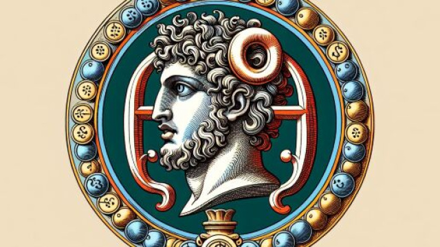 Numero 46 della Smorfia napoletana, denaro per il segno della Vergine. &copy; Immagine creata con Dall-E