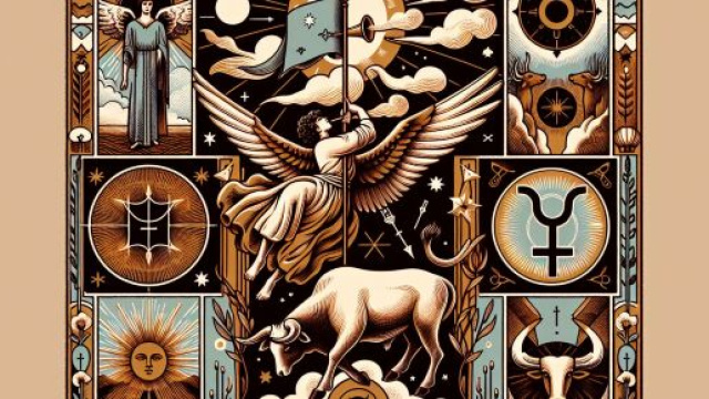 Il Giudizio, carta dei tarocchi associata al Toro in questo oroscopo di settembre &copy; Immagine creata con Dall-E