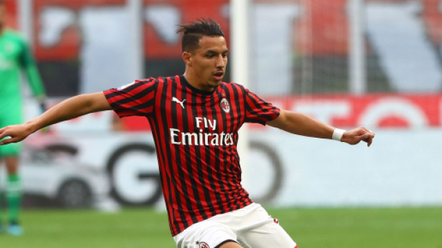 Ismael Bennacer, in azione con la maglia del Milan &copy; Instagram