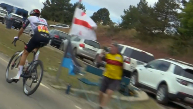 Juan Ayuso alla Vuelta Espana - &copy; Screenshot Eurosport