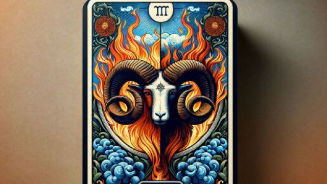 La carta dei tarocchi Forza per l'Ariete il 30 agosto: equilibrio interiore e padronanza di s&eacute;. &copy; Immagine creata con Dall-E