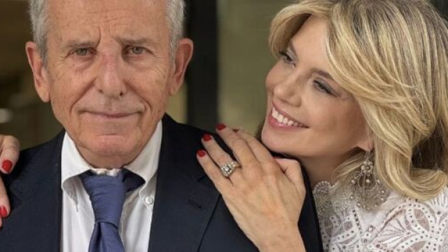 Maurizio Micheli e Benedicta Boccoli &ndash; &copy; Instagram / Benedicta Boccoli.