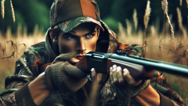 Numero 61 della Smorfia napoletana, 'o cacciatore, per il segno dell'Ariete. &copy; Immagine creata con Dall-E