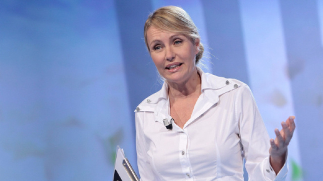 La conduttrice Licia Col&ograve; &copy; screenshot Rai